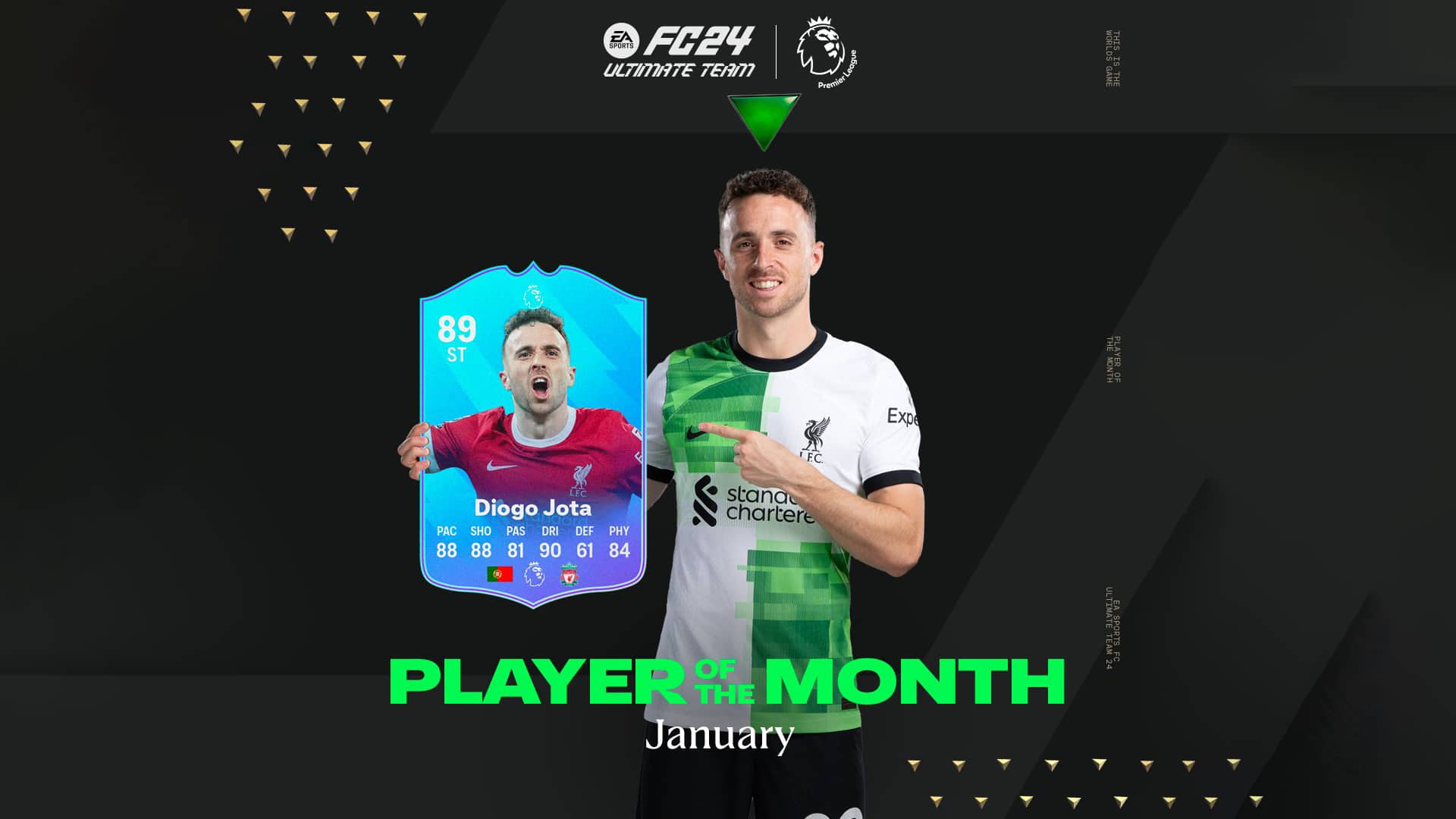 EA FC 24 SBC Diogo Jota POTM Premier League January Available Now ...