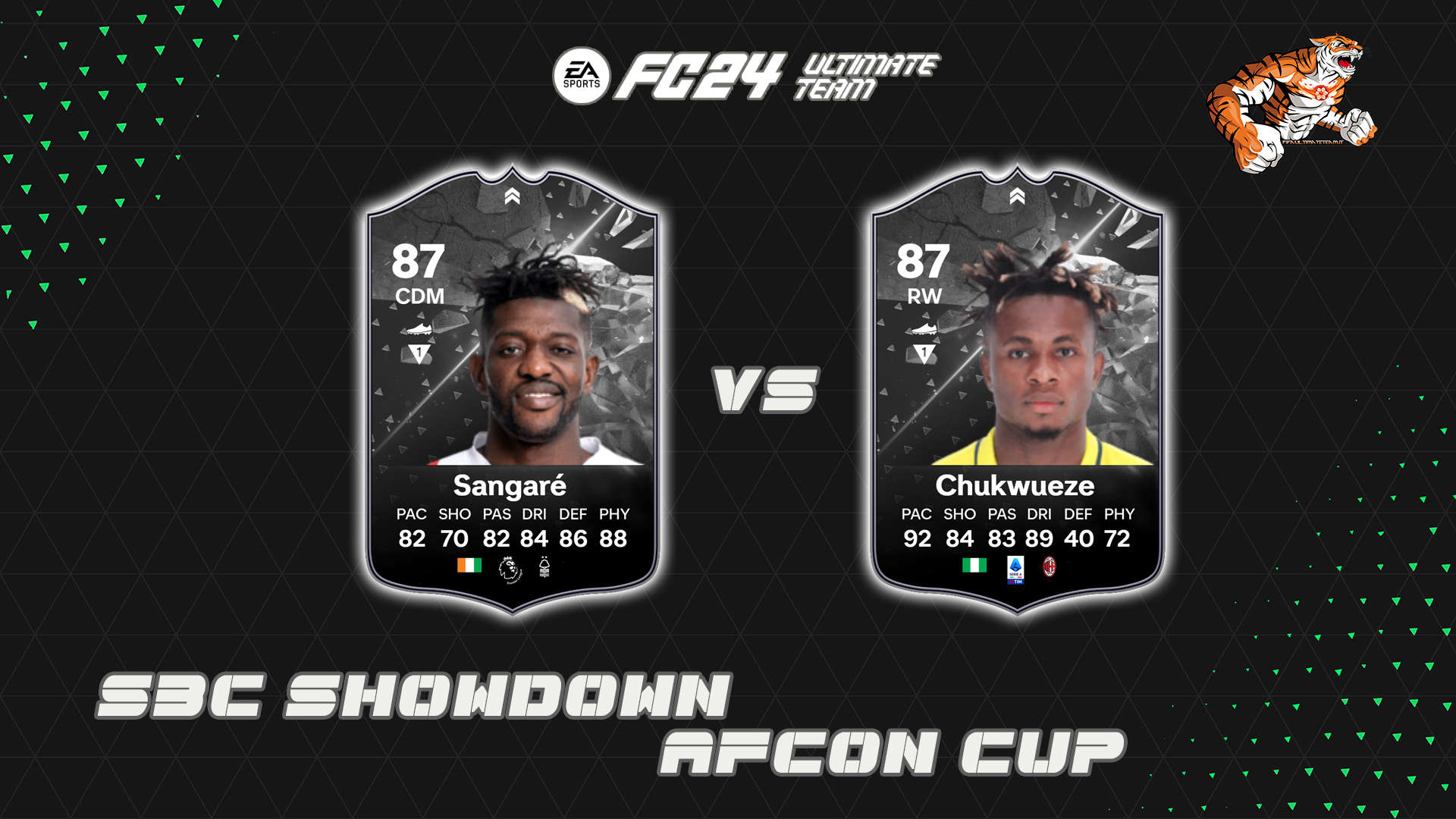 Ea Fc 24 Sbc Chukwueze Vs Sangaré Showdown Afcon Cup Cheapest