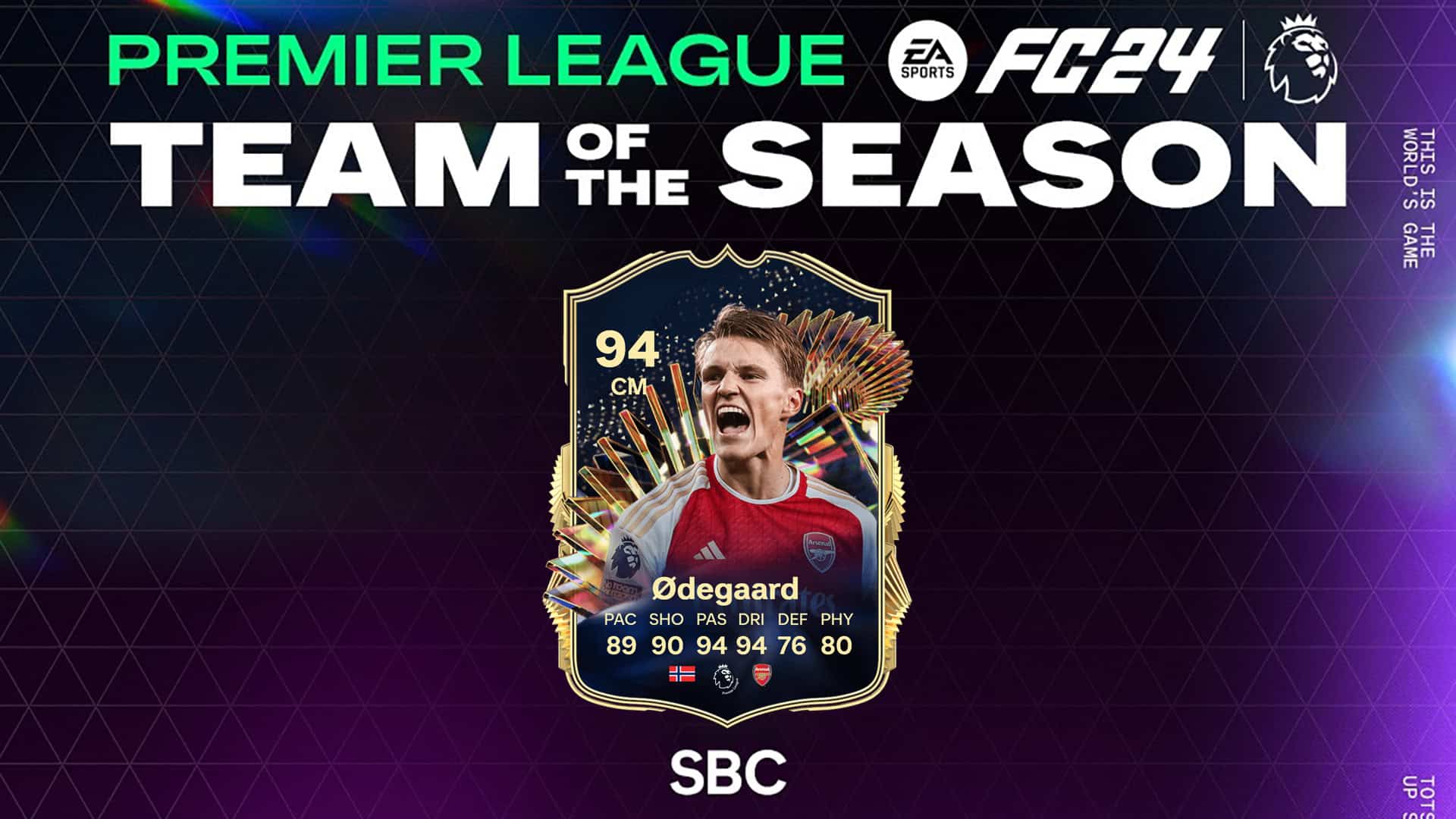 Ea Fc 24 Sbc Martin Odegaard Tots Team Of The Season All Tasks Costs