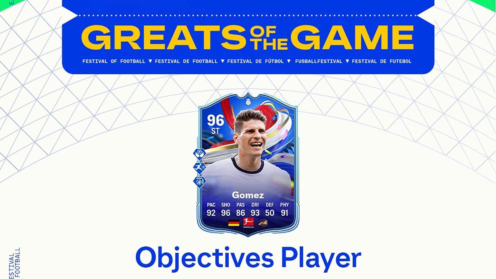 EA FC 24 Mario Gomez GOTG Greats Of The Game Objectives And Review ...