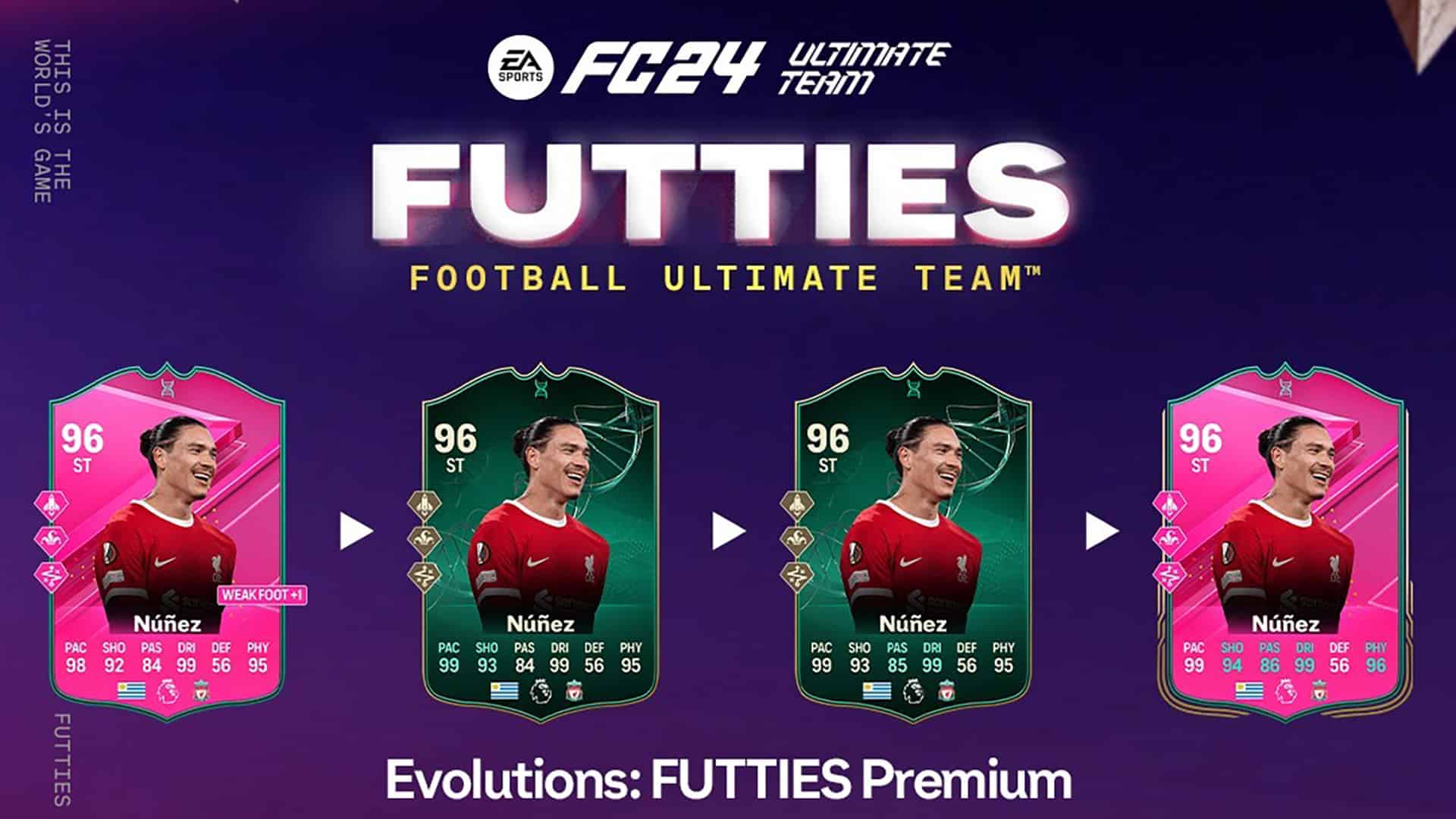 EA FC 24 FUTTIES Premium Upgrade Evolution Objectives ...