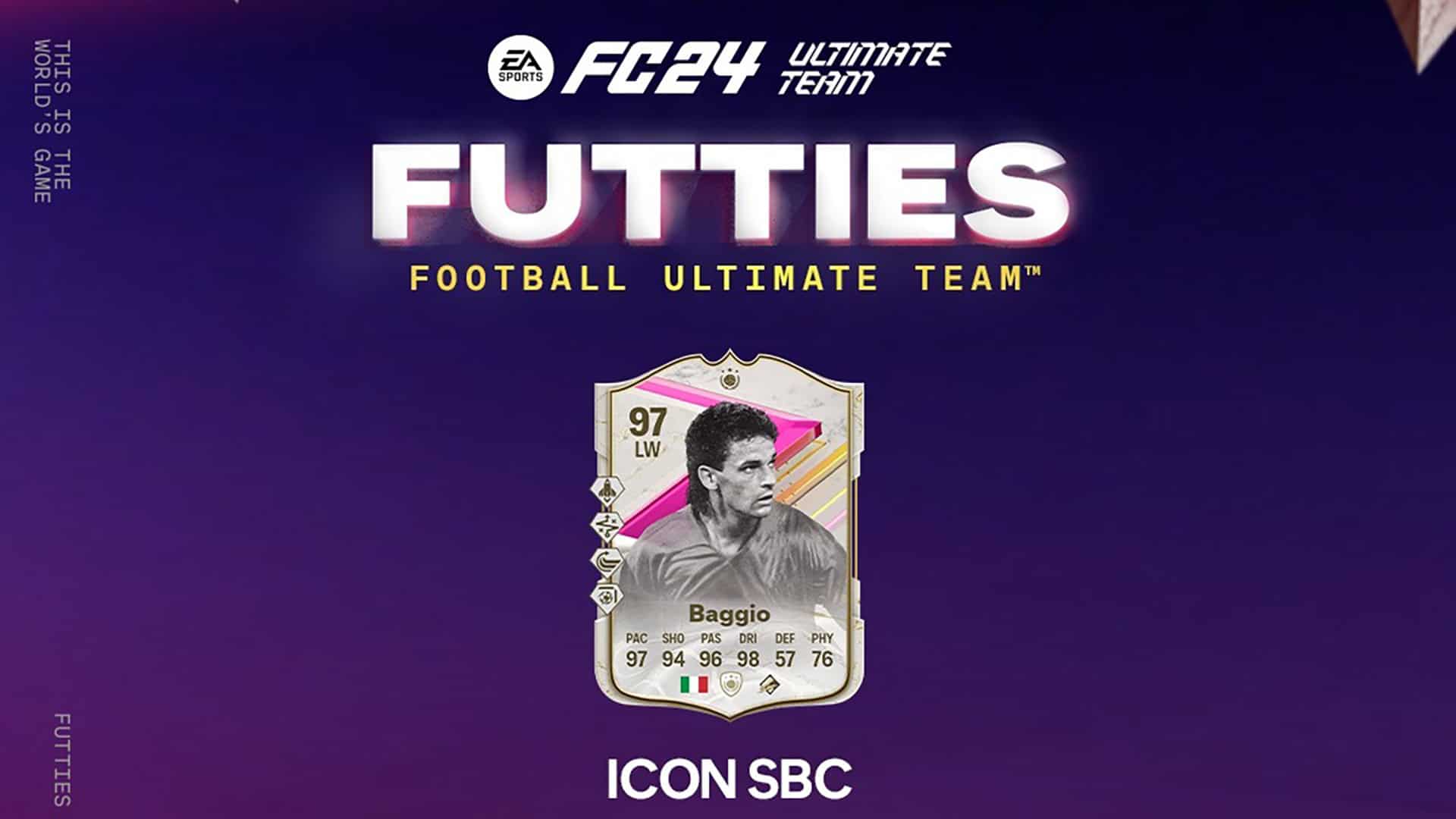 EA FC 24 Roberto Baggio FUTTIES Icon SBC Review And Solutions ...