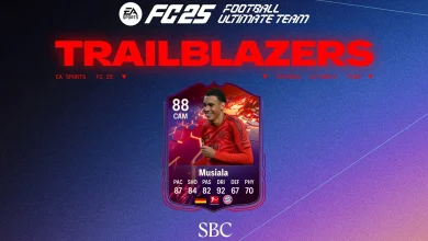 FC 25 MUSIALA TRAILBLAZERS SBC