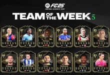 FC 25 TOTW 5 COVER