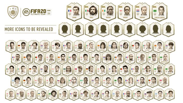 FIFA 20: Svelato il roster ufficiale delle Icons | FifaUltimateTeam.it