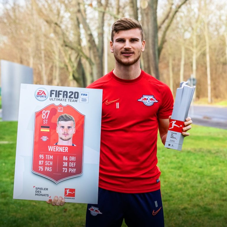 FIFA 20: POTM Novembre della Bundesliga - Timo Werner ...