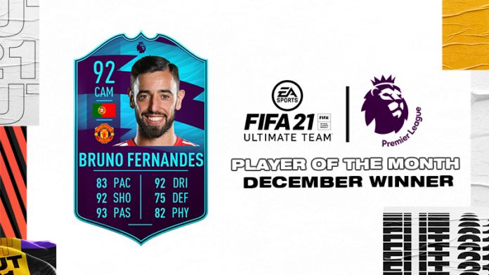 Fifa 21 Bruno Fernandes Potm Dicembre Premier League Requisiti E