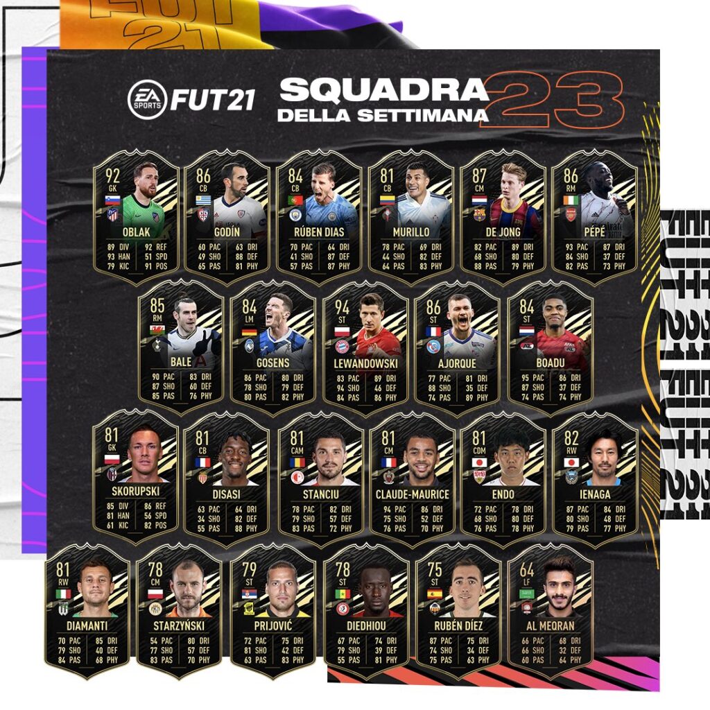 Fifa 21 Totw 23 La Nuova Squadra Della Settimana Disponibile Nei