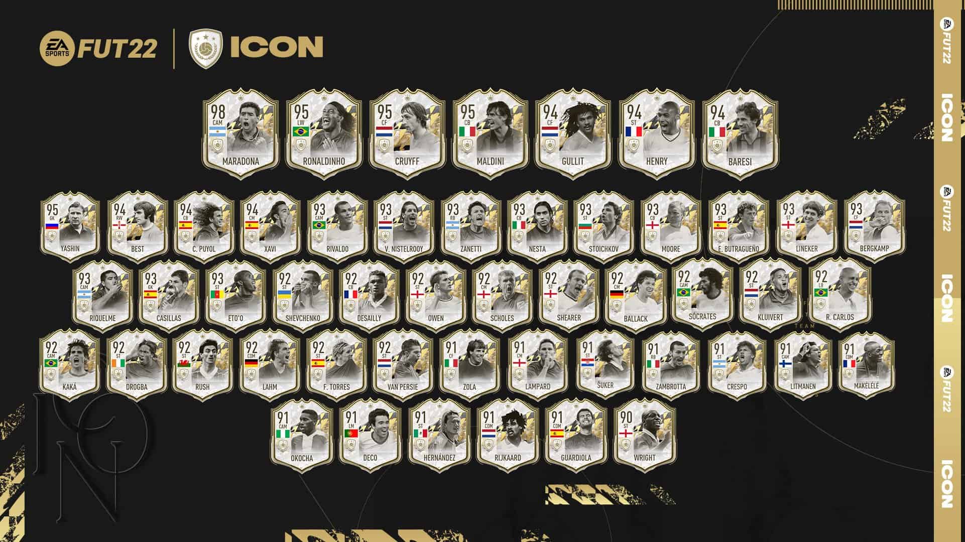 Fifa 22 Icon Moments Disponibili In Fut A Partire Da Sabato 5 Marzo