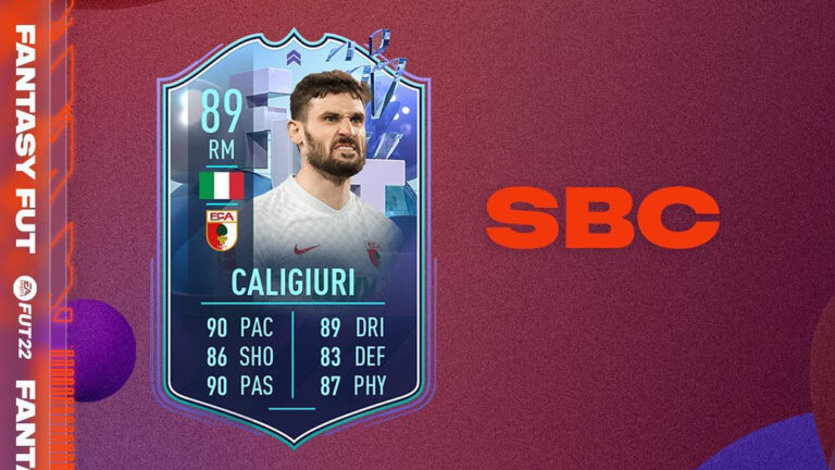 Fifa Sbc Daniel Caligiuri Fantasy Fut Disponibile Una Nuova Sfida Creazione Rosa