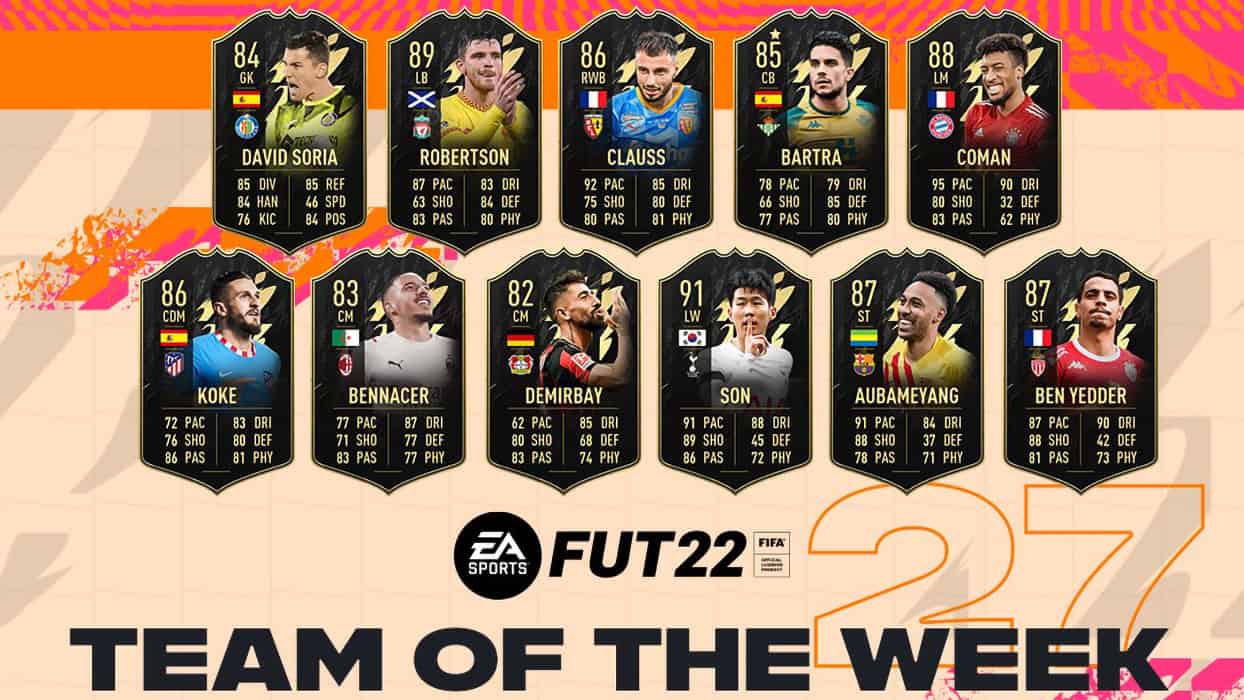 Fifa 22 Totw 27 La Nuova Squadra Della Settimana Disponibile Nei