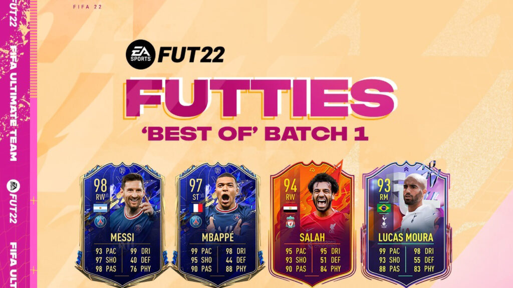 Fifa 22 Best Of Futties Batch 1 è Ora Disponibile Nei Pacchetti