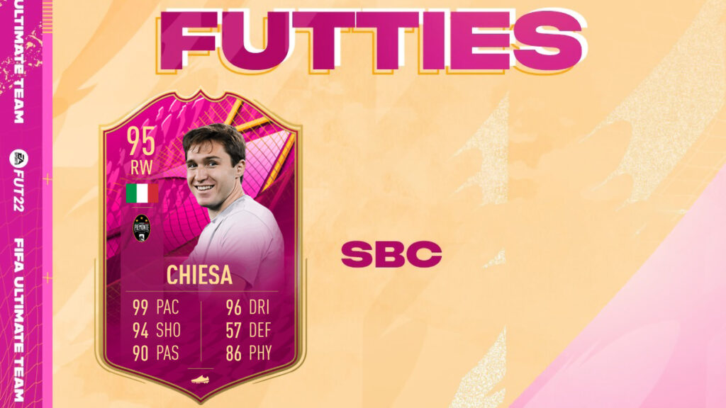 Fifa 22 Sbc Federico Chiesa Futties Preferito Dicembre Disponibile