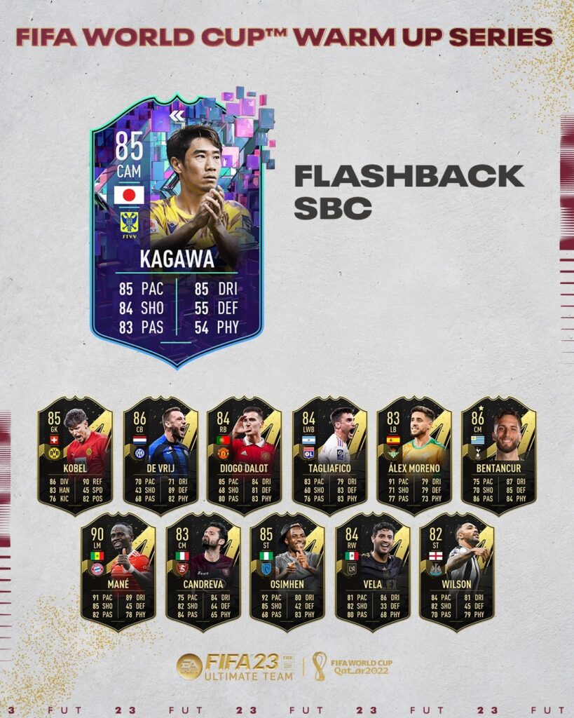 Fifa 23 Sbc Shinji Kagawa Flashback Annunciata La Carta Speciale Del