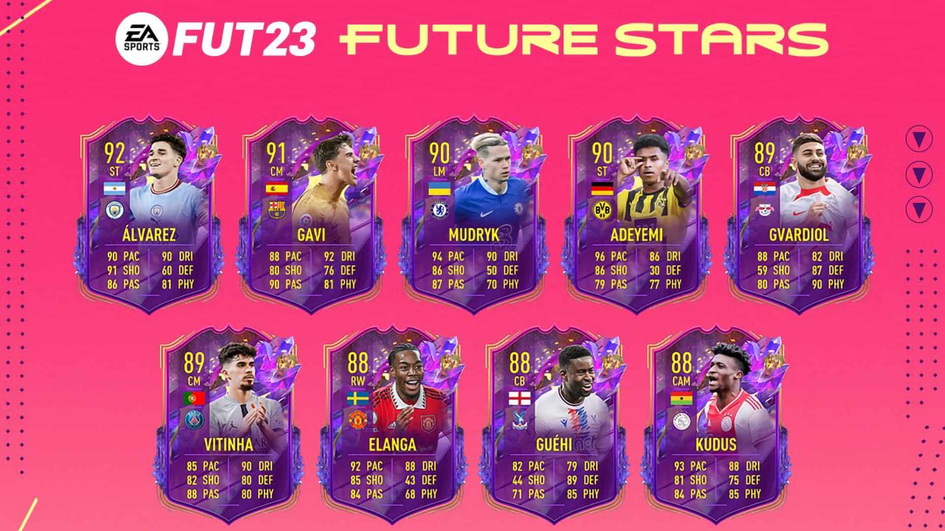 FIFA Team Future Stars Prima Squadra Stelle Del Futuro Disponibile Dal Febbraio