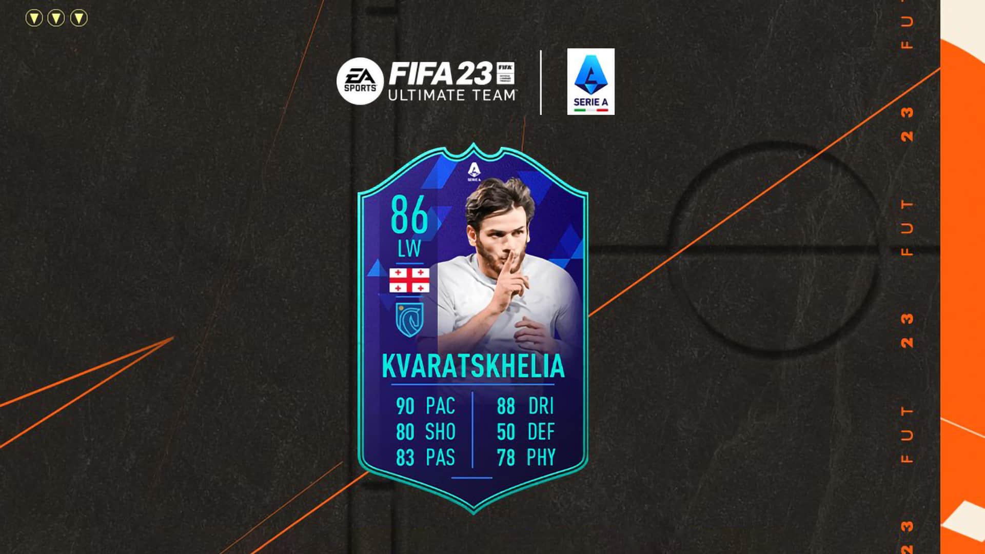 FIFA 23 SBC Khvicha Kvaratskhelia POTM Febbraio: Il Nuovo Player Of The