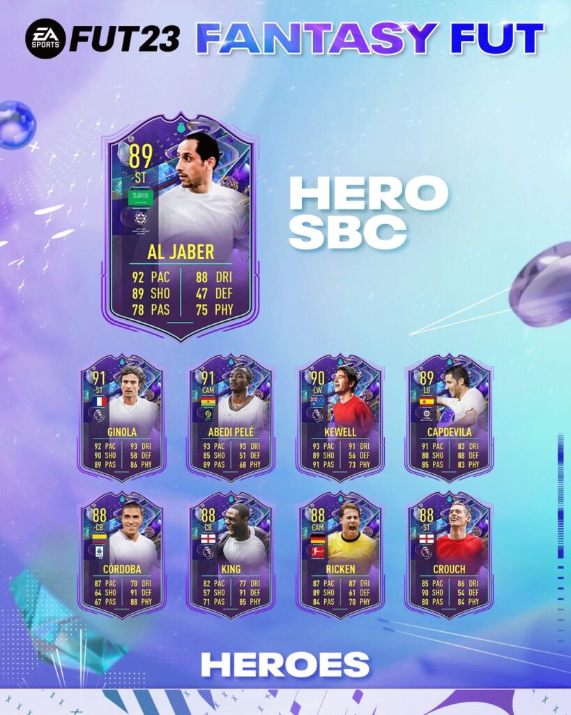 Fifa 23 Sbc Sami Al Jaber Eroe Fantasy Fut Annunciata La Carta Dell