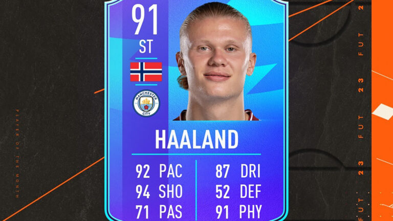 Fifa 23 Sbc Erling Haaland Potm Aprile Il Player Of The Month Della