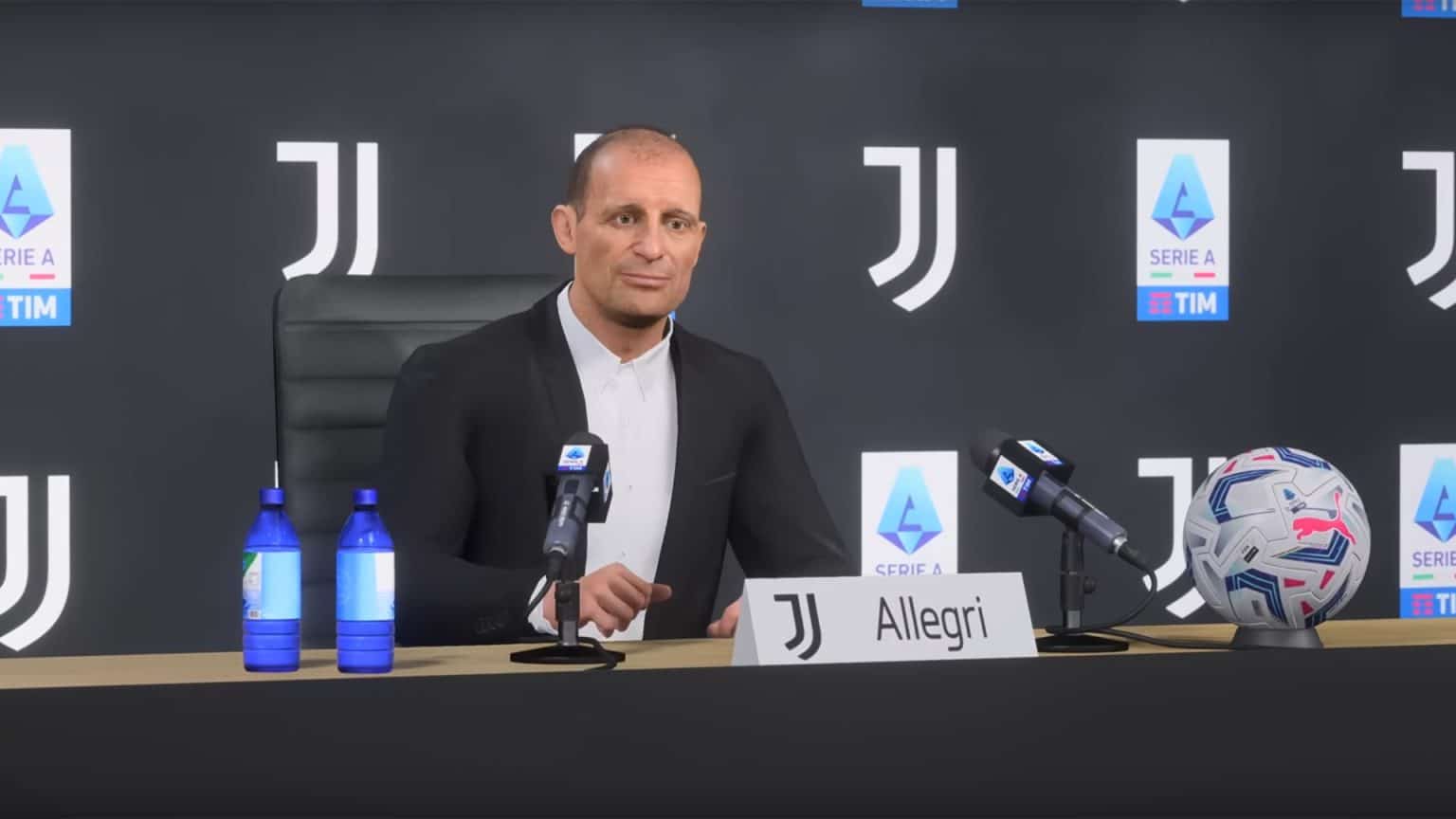 Ea Fc Massimiliano Allegri Lallenatore Della Juventus Inserito Nel