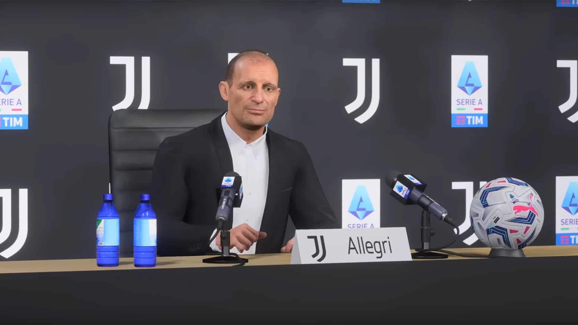 EA FC 24 Massimiliano Allegri: L’Allenatore Della Juventus Inserito Nel