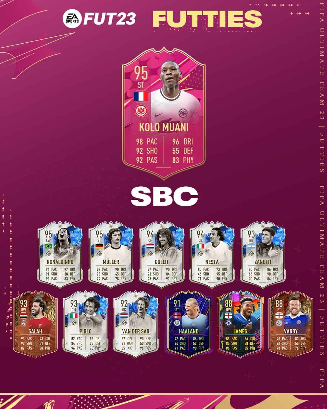 Fifa 23 Sbc Kolo Muani Futties Disponibile Una Nuova Carta Speciale