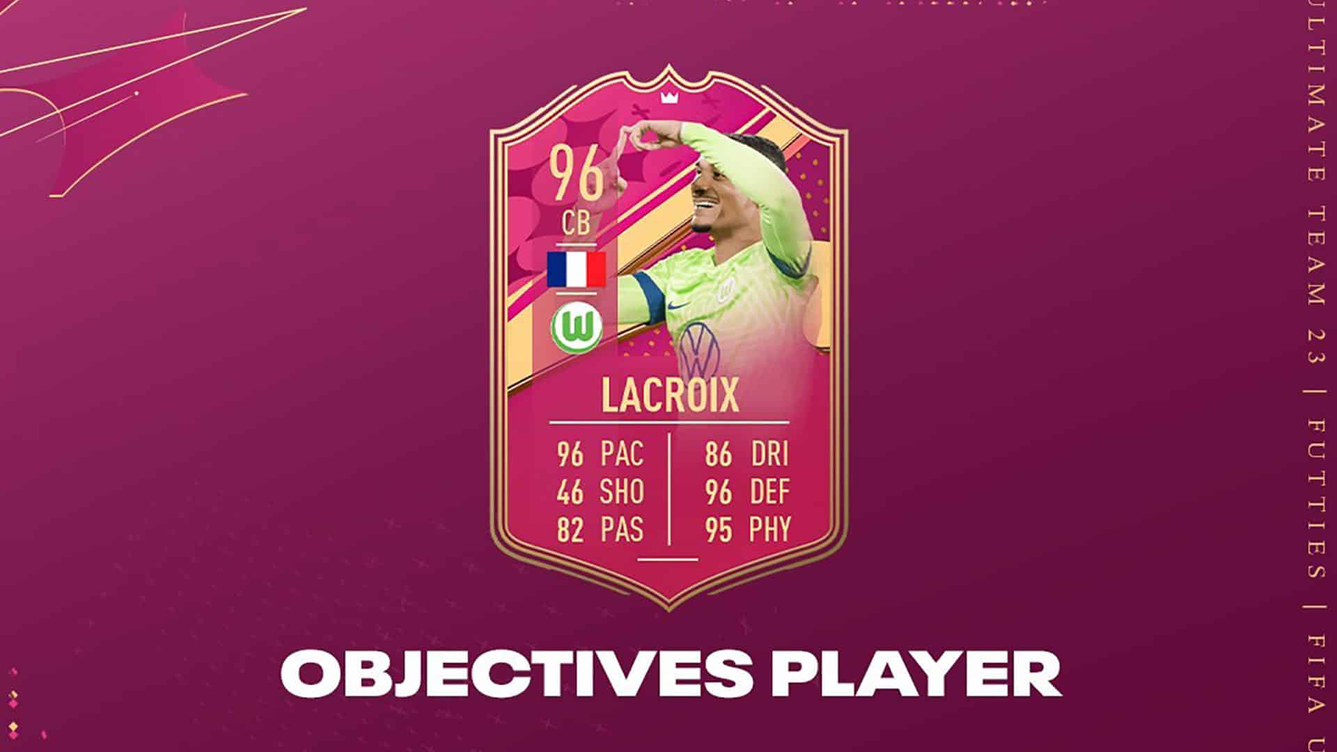 Fifa 23 Obiettivi Maxence Lacroix Futties Disponibile Una Nuova Carta