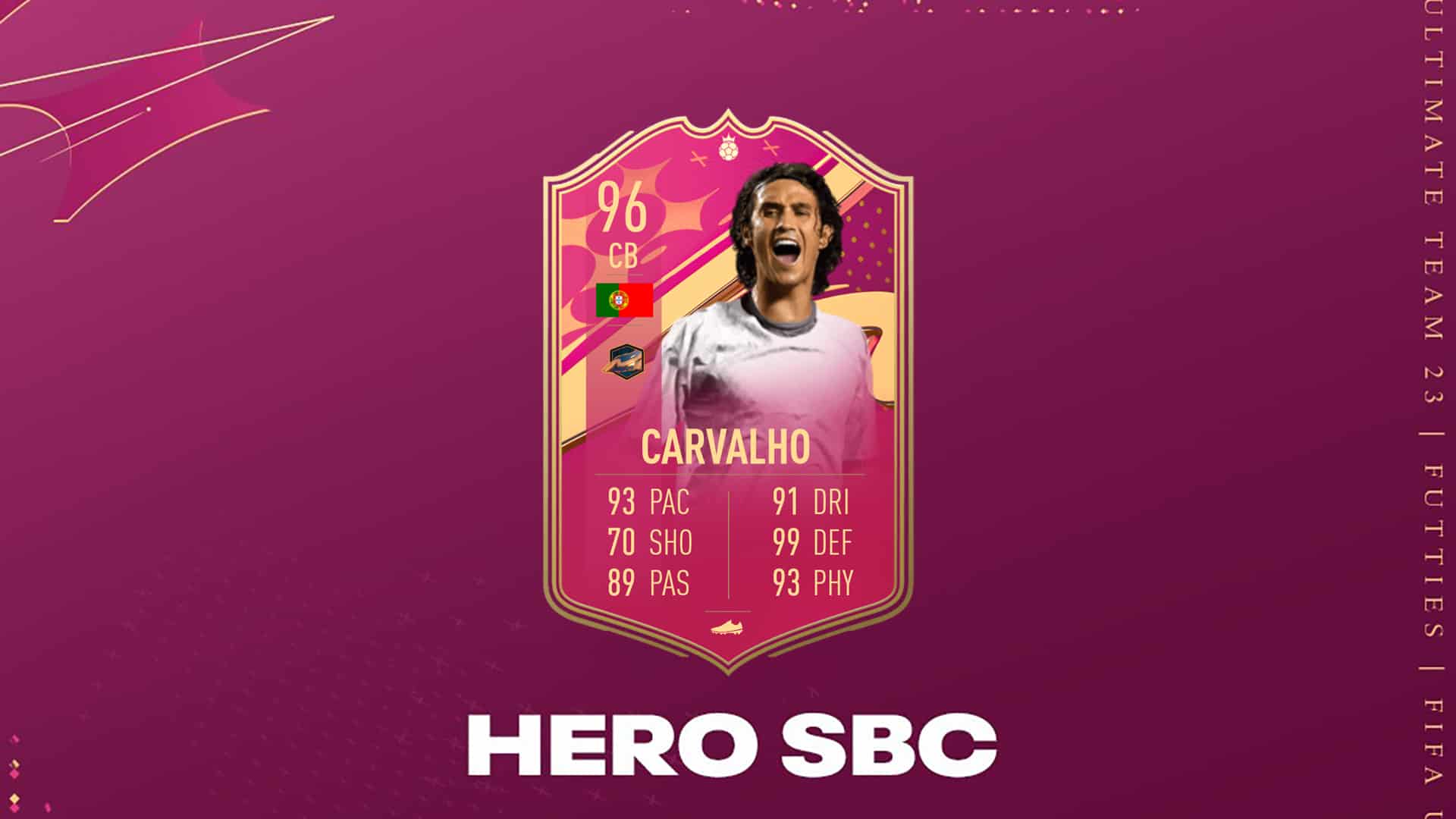 Fifa Sbc Ricardo Carvalho Futties Hero Requisiti E Soluzioni Per