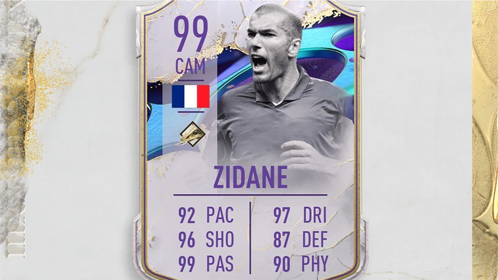 FIFA 23 SBC Zinedine Zidane Cover Star Icon Disponibile Una Nuova Sfida Creazione Rosa