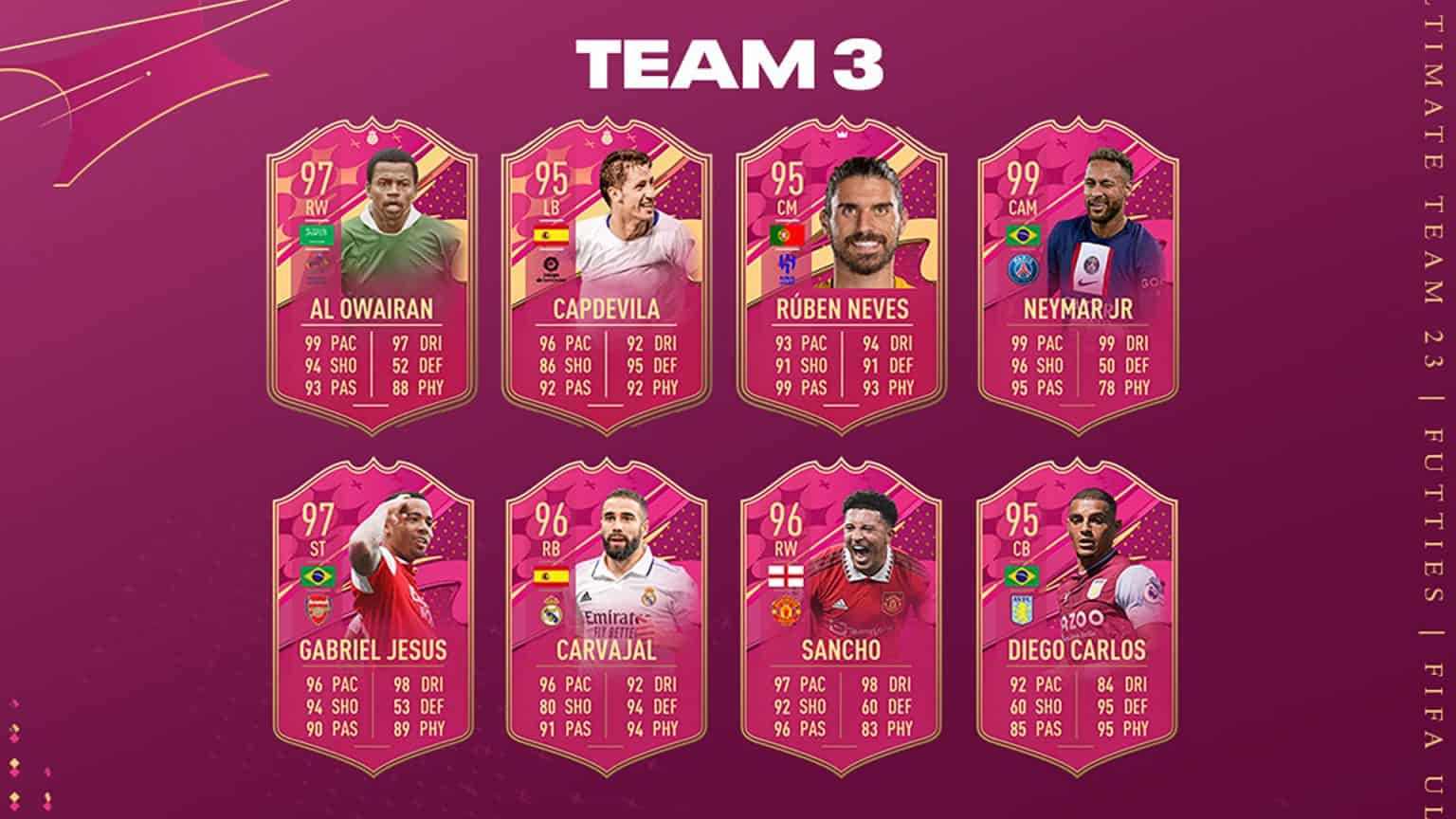 FIFA 23 Team 3 FUTTIES & Best Of Batch 2: Nuove Carte Disponibili Nei ...