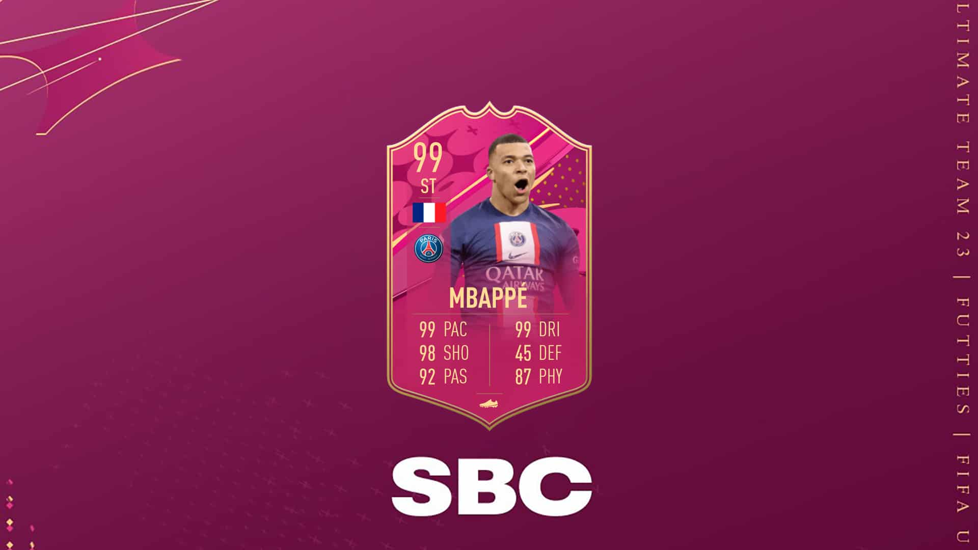 Fifa 23 Sbc Kylian Mbappe Futties Disponibile La Nuova Carta Speciale