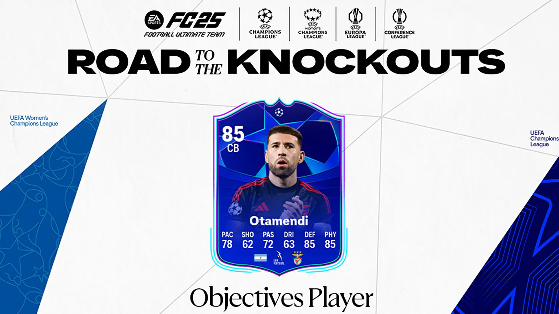 EA FC 25 Obiettivi Otamendi RTTK Requisiti E Recensione Carta Road To The Knockouts