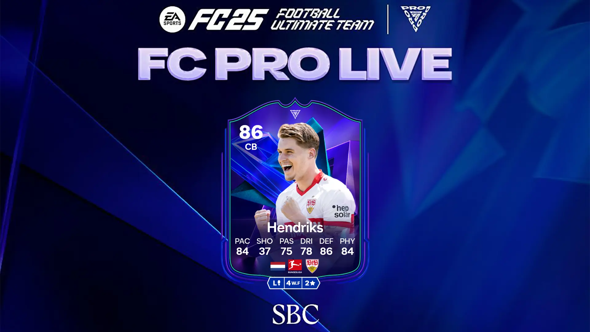 EA FC 25 SBC Ramon Hendriks Pro Live Soluzioni E Recensione