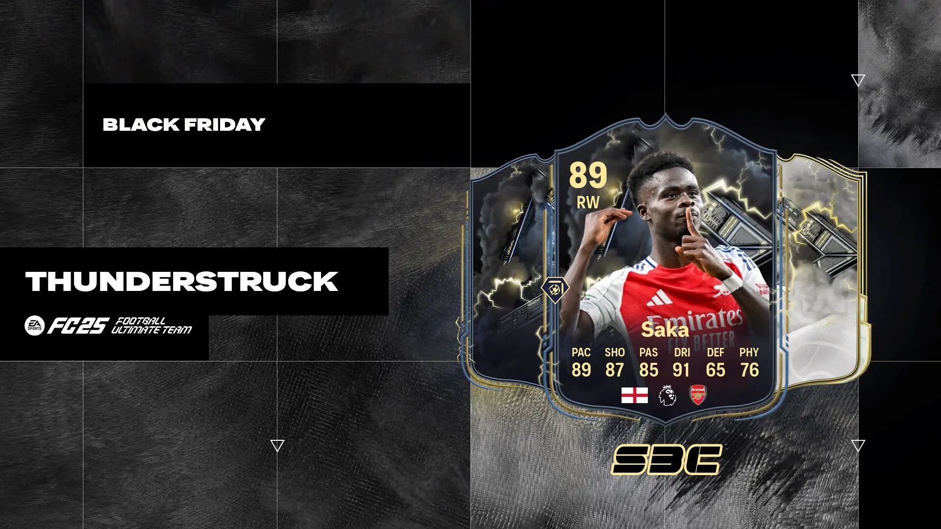 EA FC 25 SBC Bukayo Saka Thunderstruck Soluzioni E Recensione Della Carta Tuono