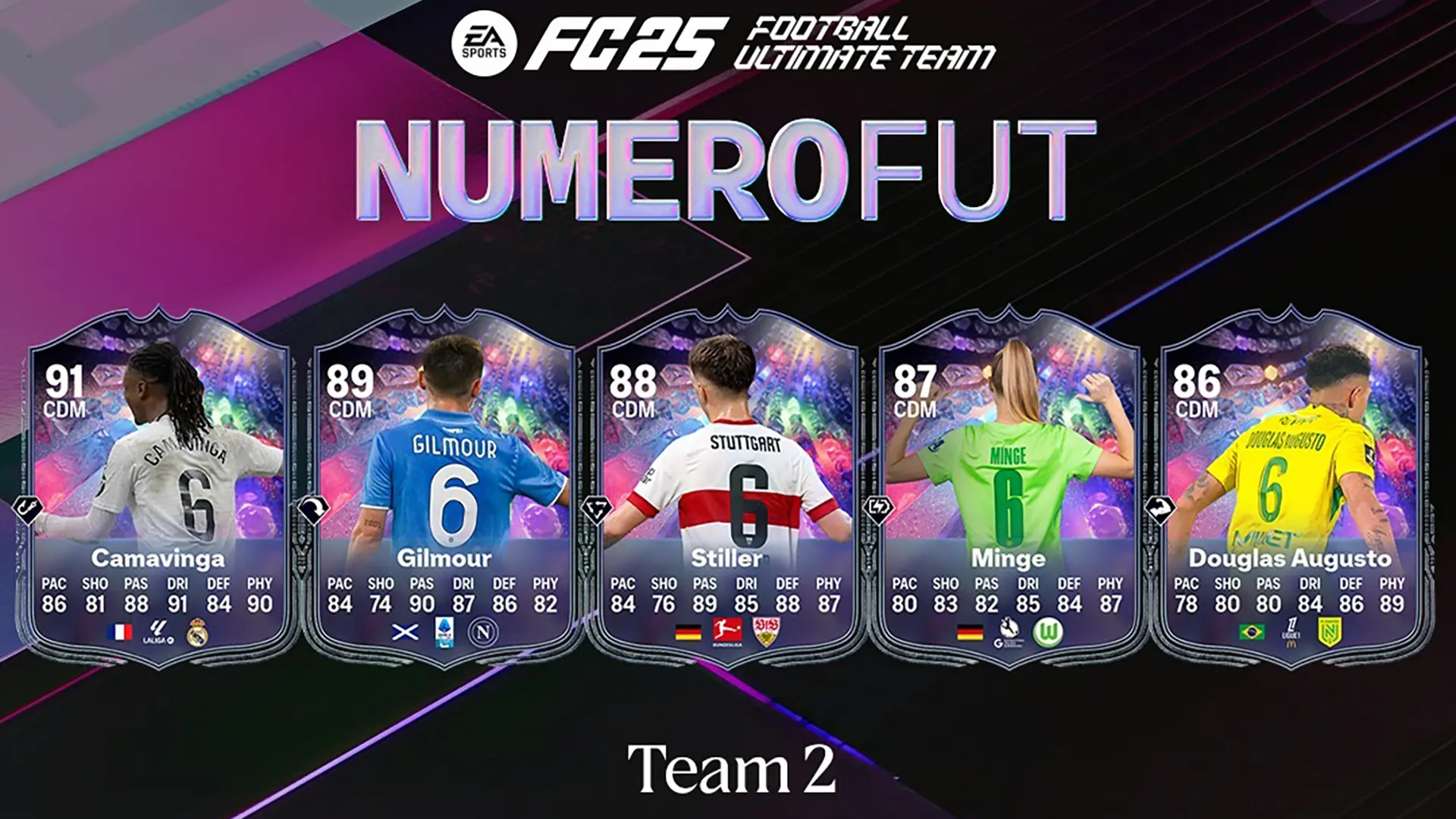 EA FC 25 Team 2 NumeroFUT Lista Carte Speciali Della Seconda Squadra