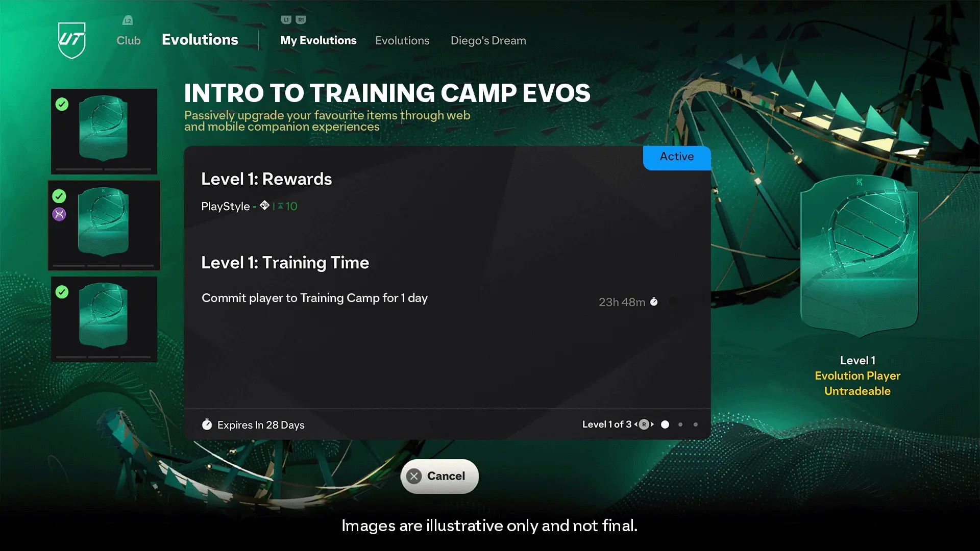 EA FC 25 Training Camp Evolutions Dettagli Ufficiali Delle Nuove Evoluzioni