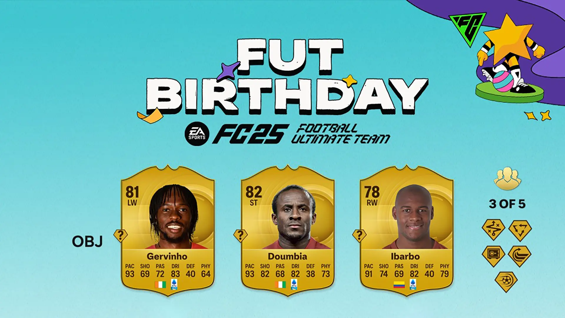 EA FC 25 Ibarbo, Gervinho E Doumbia In Regalo Come Ricevere Le Carte E Completare Le Evoluzioni